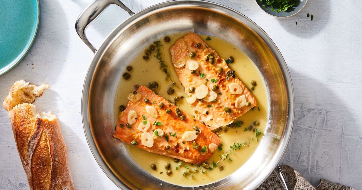 Salmon Piccata