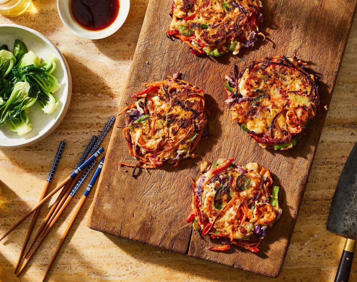 Korean Seafood Pancake (Pajeon)