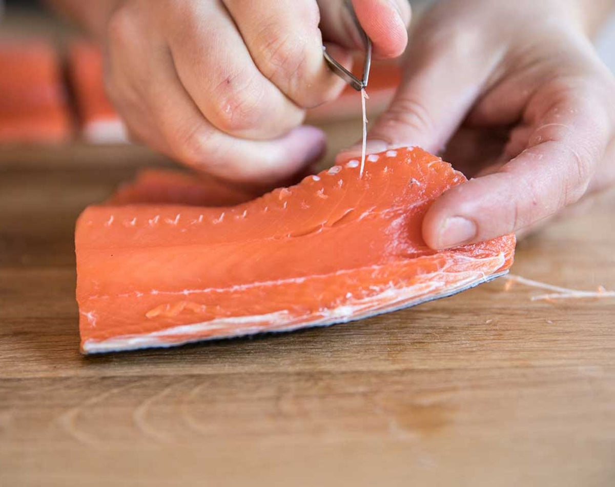 How to Remove Pin Bones from Salmon